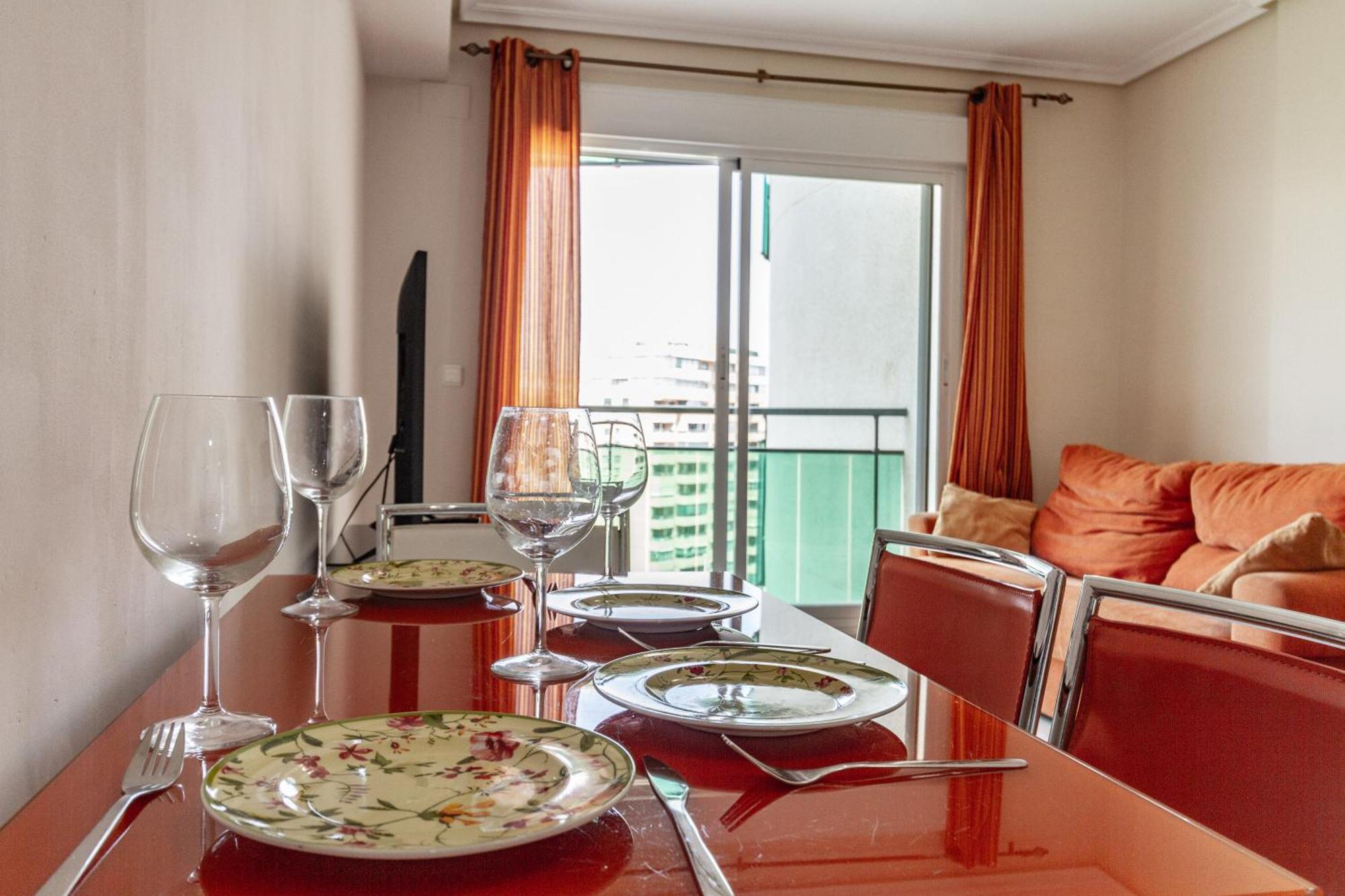 Apartment Vilapark With Pool, Free Parking, Terrace, Beach Benidorm Luaran gambar