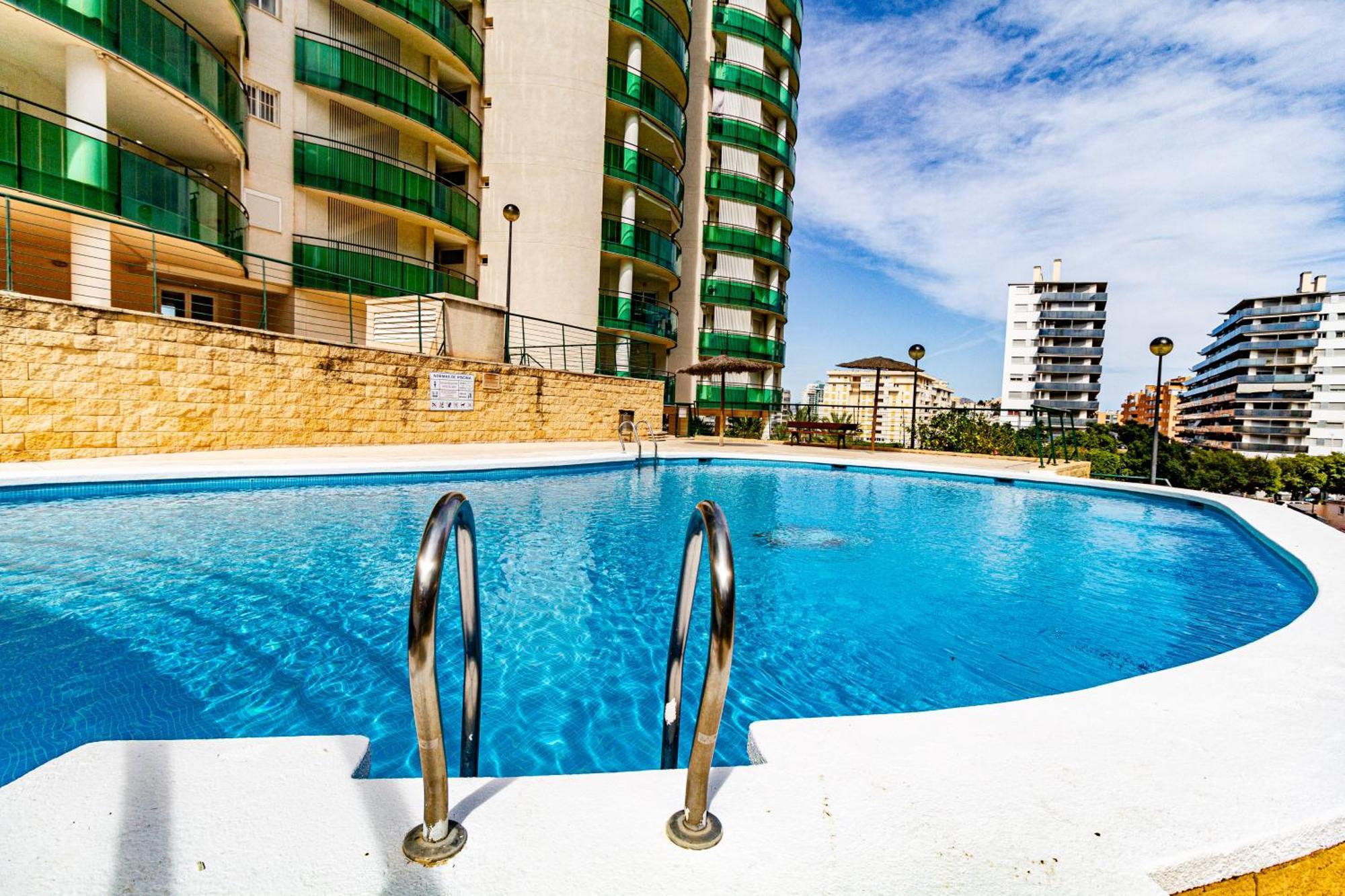 Apartment Vilapark With Pool, Free Parking, Terrace, Beach Benidorm Luaran gambar